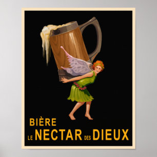 Vintage poster öl