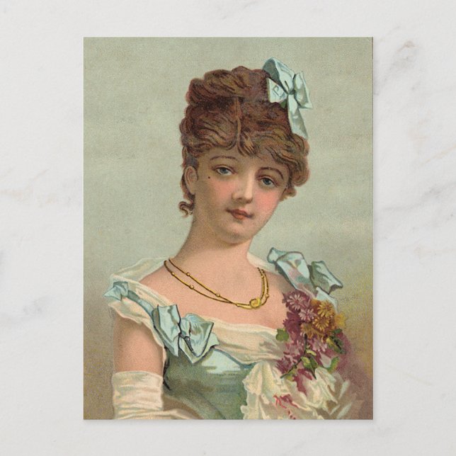 Vintage-postkort Vykort (Framsida)