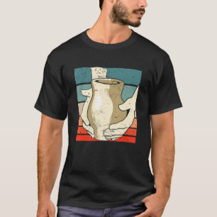 Vintage Pottery Ceramics Clay Sculptors T Shirt