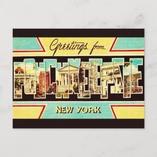 Vintage Poughkeepsie NY vykort