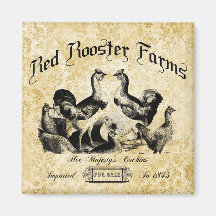 Vintage Poultry Farm Advertisement