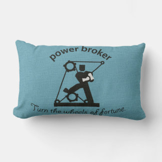 Vintage Power Broker Lumbar Pillow Lumbarkudde