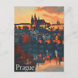 Vintage Prag: Karlsklippan vykort