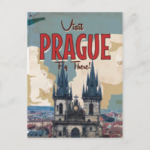 Vintage Prag, Tjeckiens resebyrå Vykort