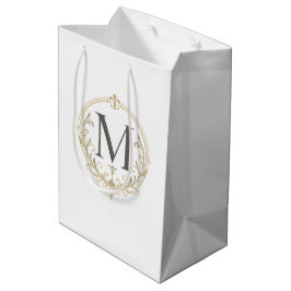 vintage presentpåse med monogram