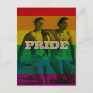 Vintage Pride Gay Sailor-vykort Vykort