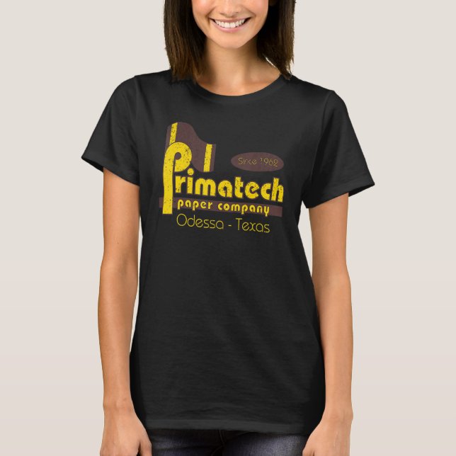 Vintage Primatech Paper Company V2 T Shirt (Framsida)