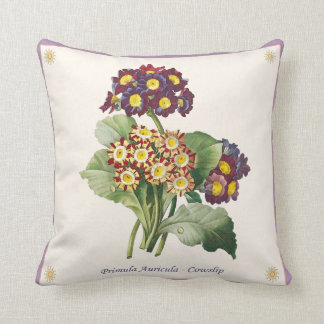 Vintage Primula Auricula - Cowglingspillow Kudde