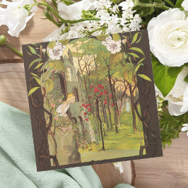 Vintage Princess i skogen