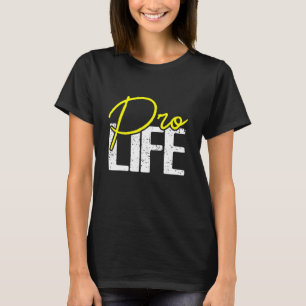 Vintage Pro Life Generation mot abort katolik T Shirt