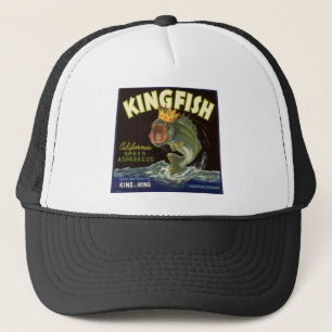 Vintage Product can Label Art, Kingfish Asparagus Keps