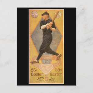 Vintage Product Label Art, Boston Garter for Socks Vykort