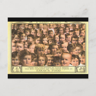 Vintage Product Label Art, Eskays Baby Food Vykort