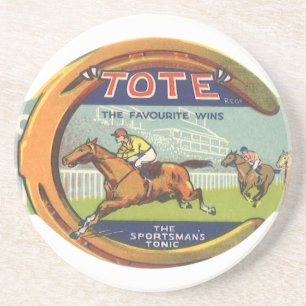 Vintage Product Label Art, Tote Sportsman's Tonic Underlägg