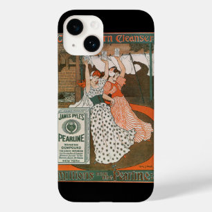 Vintage produktetikett konst Pearline Modern Clean