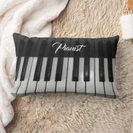 Vintage Professionell Pianist Lumbarkudde