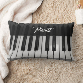 Vintage Professionell Pianist Lumbarkudde