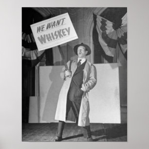 Vintage Prohibition Beer, Vintage 1930, Pub art Poster