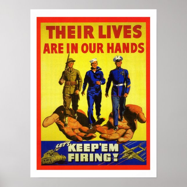 Vintage Propaganda Poster (Framsidan)