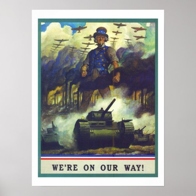 Vintage Propaganda Poster (Framsidan)