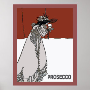 Vintage Prosecco Poster