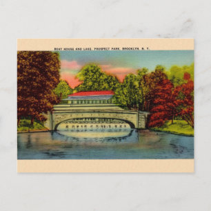 Vintage Prospect Park Brooklyn NY-vykort Vykort