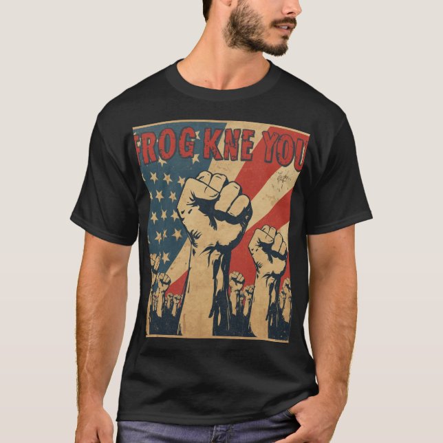 Vintage Protest T Shirt (Framsida)