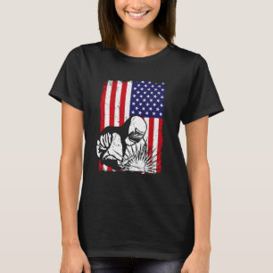 Vintage Proud Welding Far's Day USA Amer T Shirt