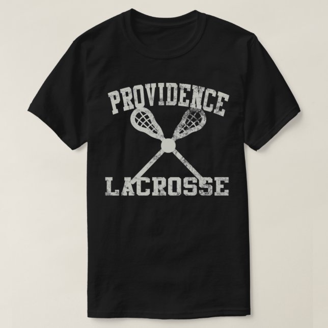 Vintage Providence Lacrosse Classic TShirt T Shirt (Design framsida)