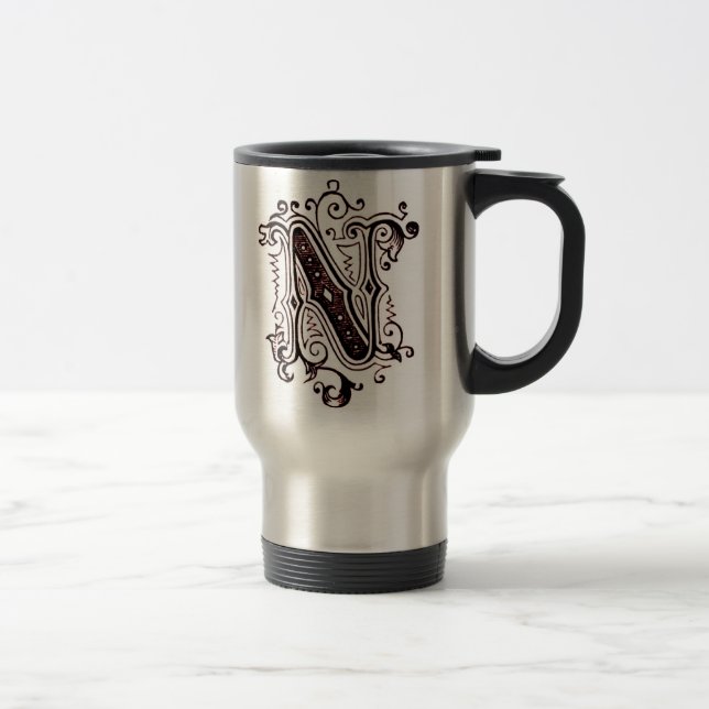 Vintage Prydnads-'N' - Mugg (Höger)