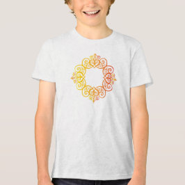 Vintage prydnadsram Elegant dekorativ kant T Shirt