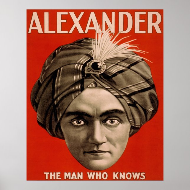 Vintage Psychic Poster (Framsidan)