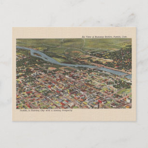 Vintage Pueblo Colorado Postcard Vykort