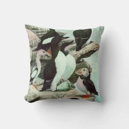 Vintage Puffins och Vattenlevande Fåglar av Louis  Kudde