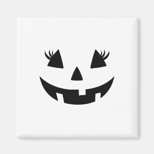 Vintage Pumpkin Ansikte Jackolantern Jack o lanter Magnet