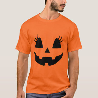 Vintage Pumpkin Face Jackolantern Jack O Lantern H T Shirt