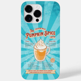 Vintage Pumpkin Spice Latte - Recept Poster