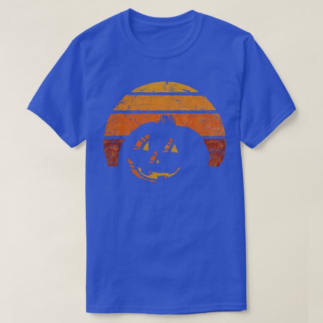 Vintage Pumpkin T Shirt (Design framsida)