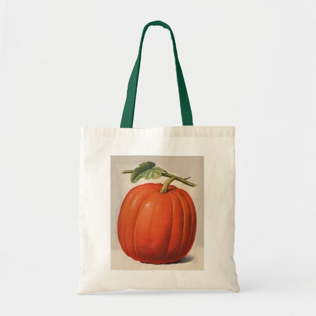 Vintage Pumpkin Tygkasse (Framsidan)