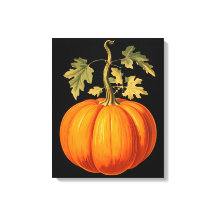 Vintage Pumpkin-utskrift