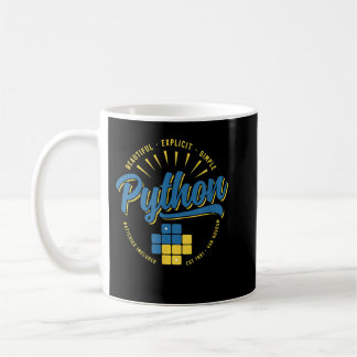 Vintage Python Programming Language Kaffemugg