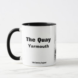 Vintage Quay Yarmouth Norfolk England Mugg