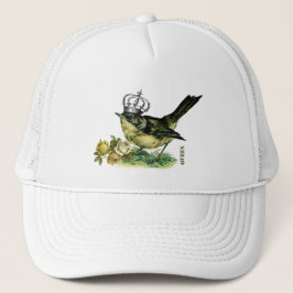 Vintage Queen Bird Valentines Day Gift Truckerkeps