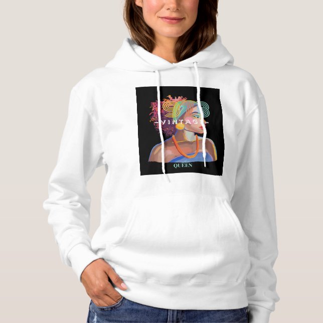 Vintage Queen T Shirt (Framsida)