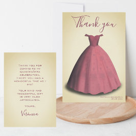 Vintage Quinceañera mis quince tack vare ditt kort