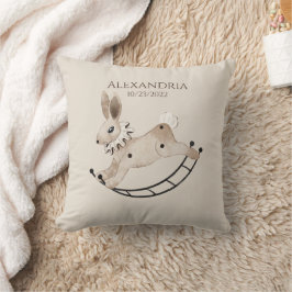 Vintage Rabbit Nursery Kudde