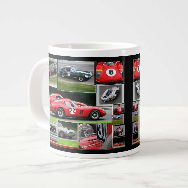 Vintage Racers Jumbo Mugg (Framsida vänster)