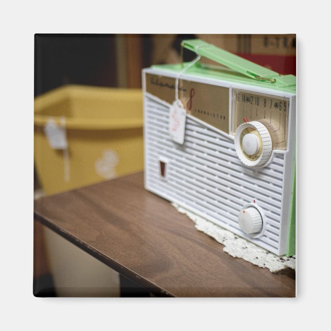 Vintage Radio Magnet (Framsidan)
