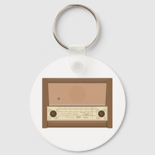 Vintage Radio Nyckelring