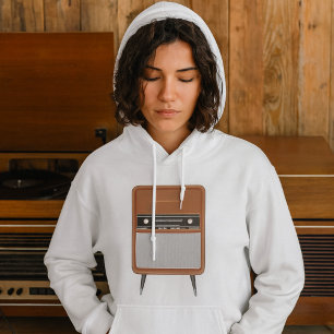 Vintage Radio Retro Music Älskare i mitten av århu T Shirt